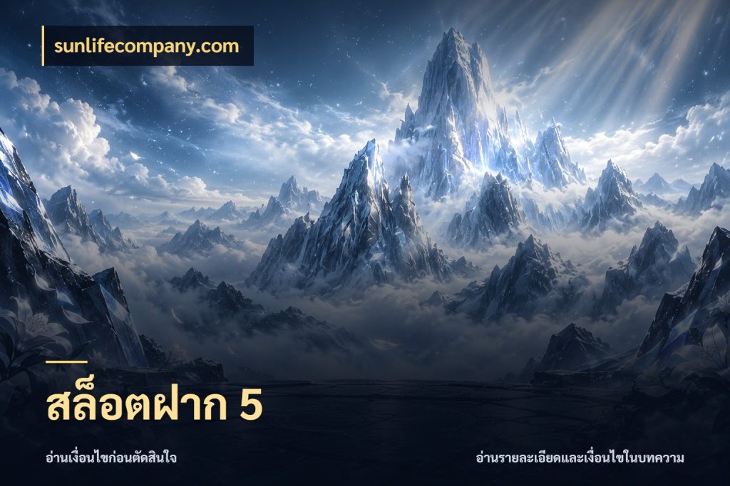 สล็อตฝาก 5 ทุนเบาก็มีสีสันในจังหวะของคุณ สไตล์ sunlifecompany.com