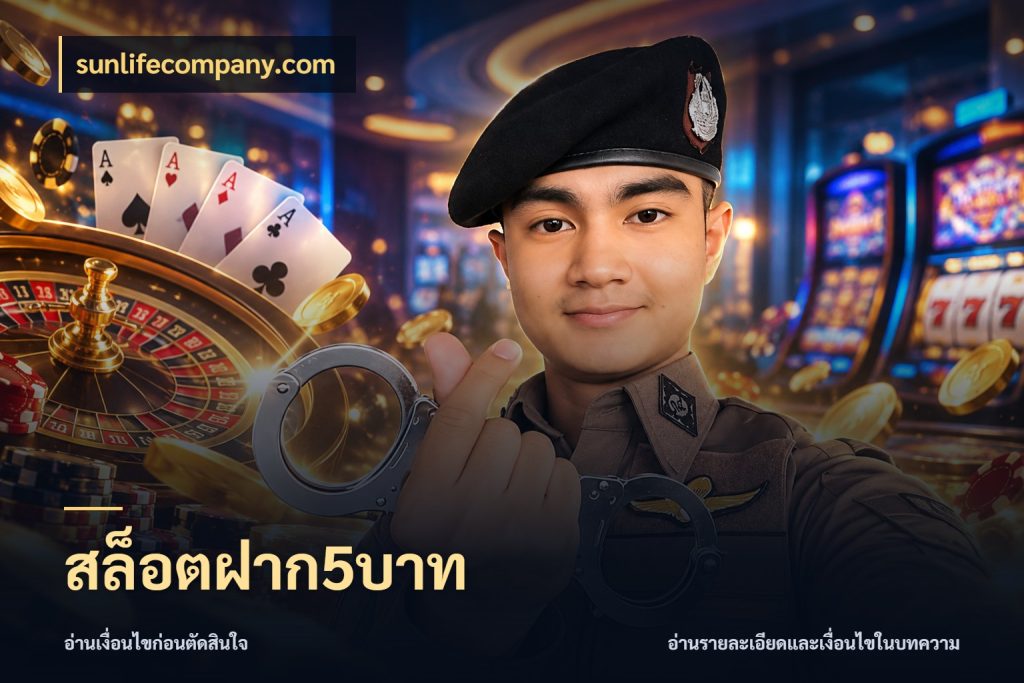 สล็อตฝาก5บาท จำนวนเริ่มต้นกับสไตล์เกมที่ชอบ กับ sunlifecompany.com