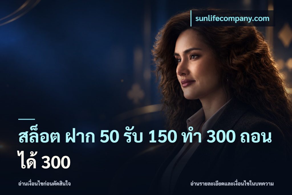 สล็อต ฝาก 50 รับ 150 ทํา 300 ถอนได้ 300