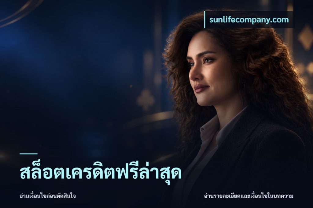 สล็อตเครดิตฟรีล่าสุด