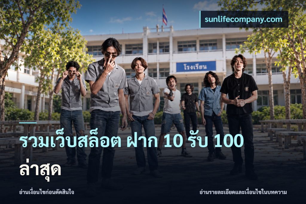 รวมเว็บสล็อต ฝาก 10 รับ 100 ล่าสุด