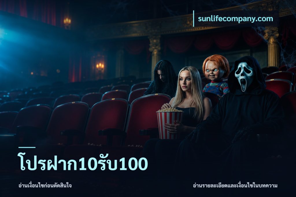 โปรฝาก10รับ100