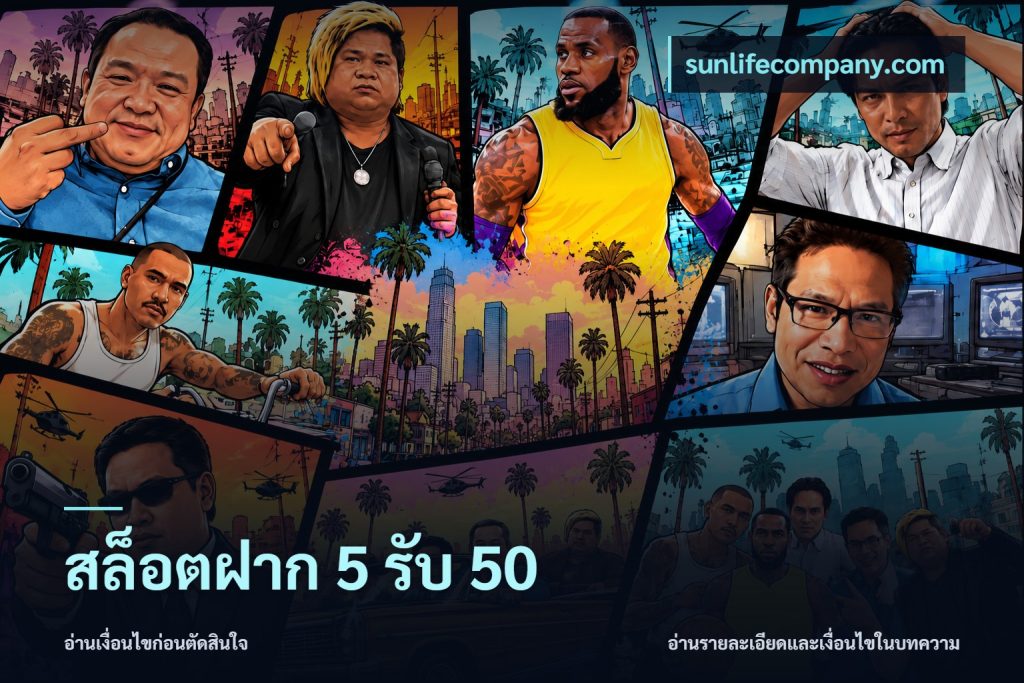 สล็อตฝาก 5 รับ 50