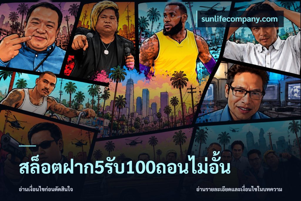 สล็อตฝาก5รับ100ถอนไม่อั้น
