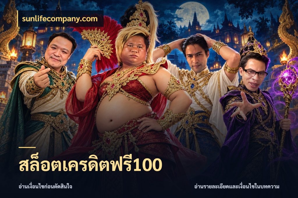 สล็อตเครดิตฟรี100 sunlifecompany.com สิทธิ์ที่สายโบนัสสนใจกับวิธีรับ