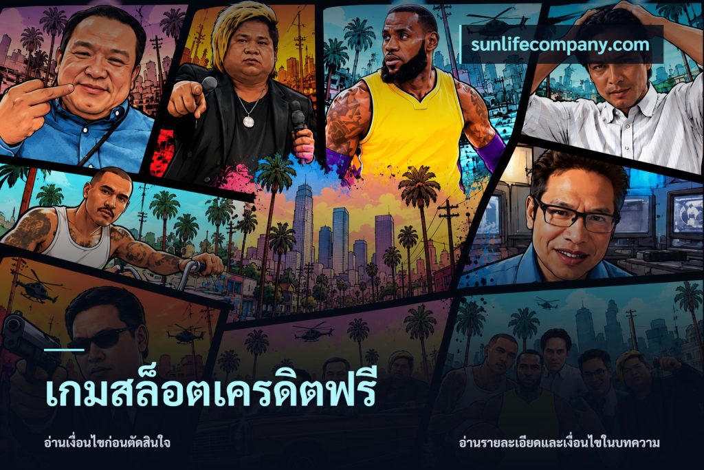 เกมสล็อตเครดิตฟรี