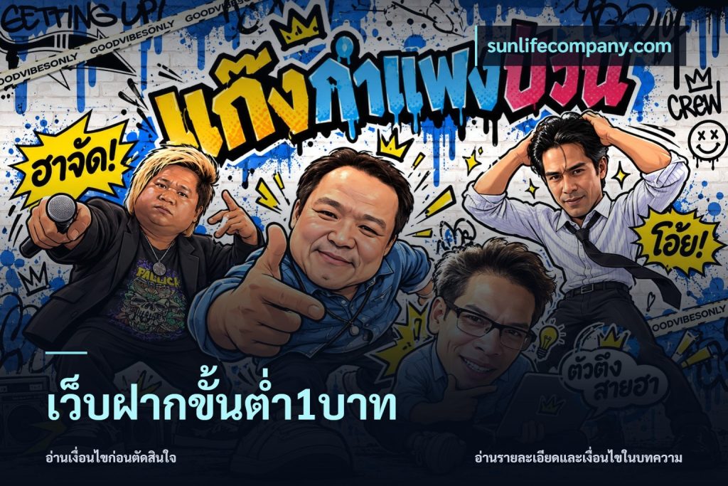 เว็บฝากขั้นต่ำ1บาท