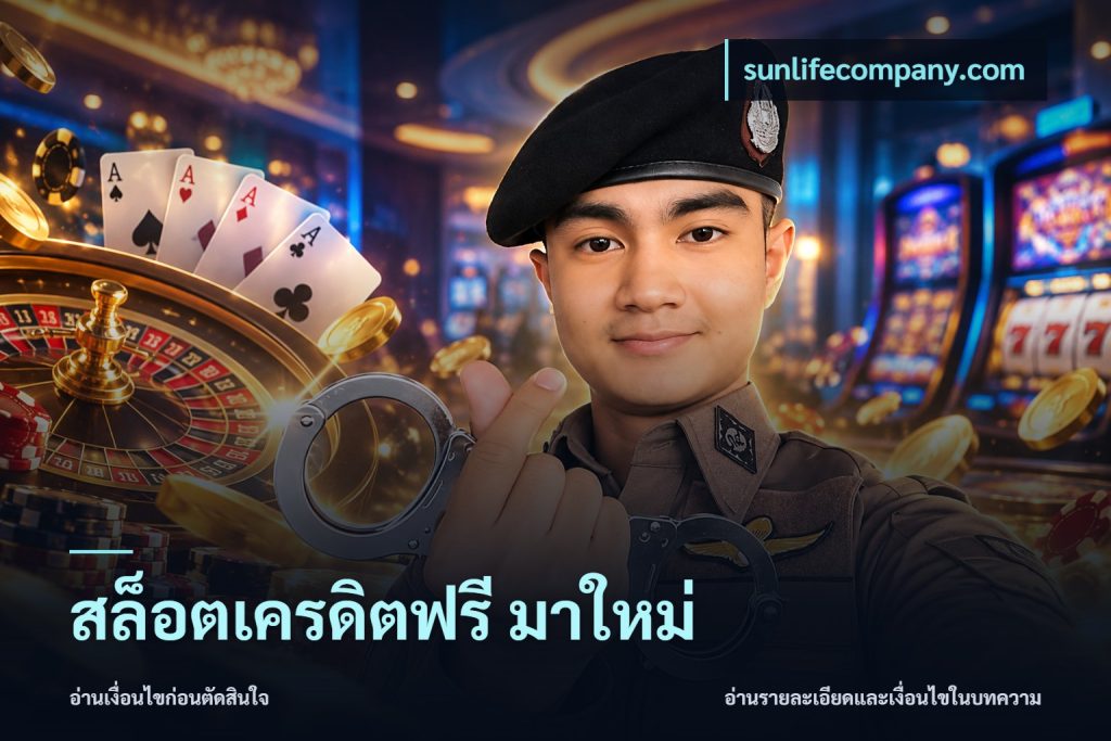 สล็อตเครดิตฟรี มาใหม่