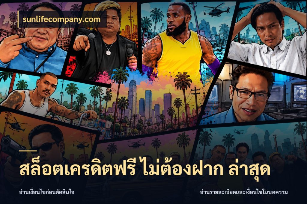 สล็อตเครดิตฟรี ไม่ต้องฝาก ล่าสุด จากชื่อเครดิตฟรีสู่ความสนุกที่เข้าใจได้ ในมุม sunlifecompany.com