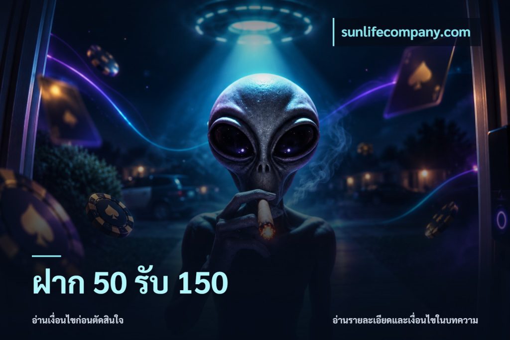 ฝาก 50 รับ 150