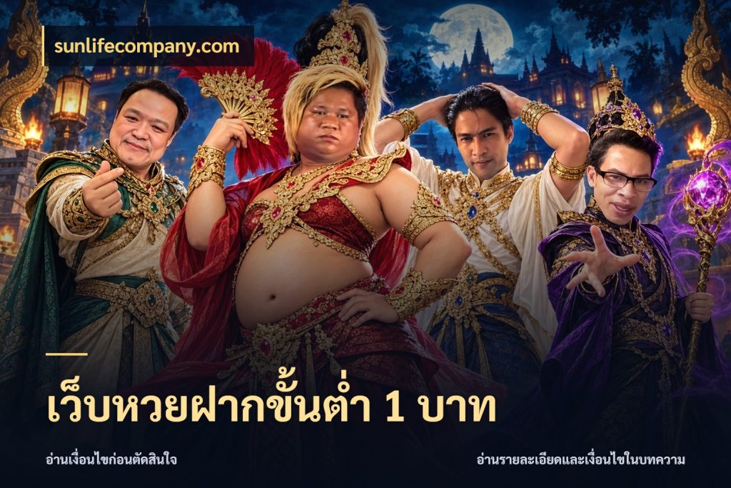 เว็บหวยฝากขั้นต่ำ 1 บาท จำนวนเริ่มต้นกับสีสันของสายหวย ในมุม sunlifecompany.com