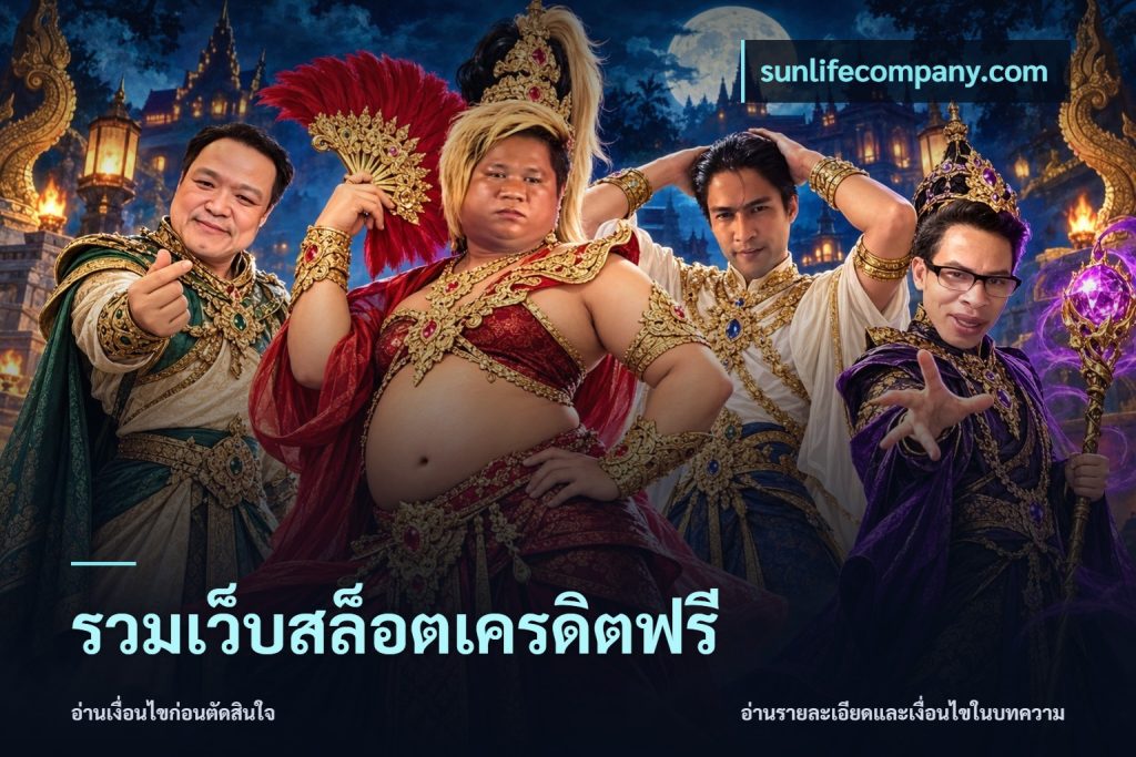 รวมเว็บสล็อตเครดิตฟรี