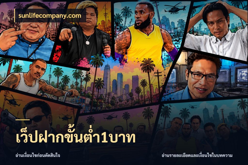 เว็ปฝากขั้นต่ำ1บาท sunlifecompany.com มุมสนุกของคนที่กำหนดขอบเขตตัวเอง