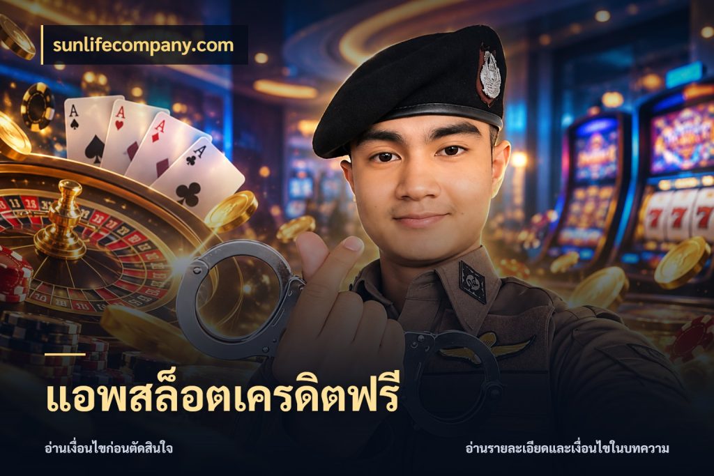 แอพสล็อตเครดิตฟรี เครดิตฟรีในมุมที่สายโบนัสสนใจ กับ sunlifecompany.com