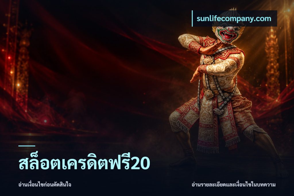 สล็อตเครดิตฟรี20