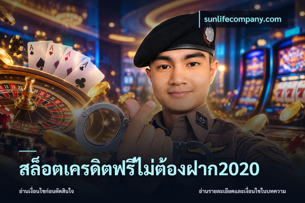 สล็อตเครดิตฟรีไม่ต้องฝาก2020