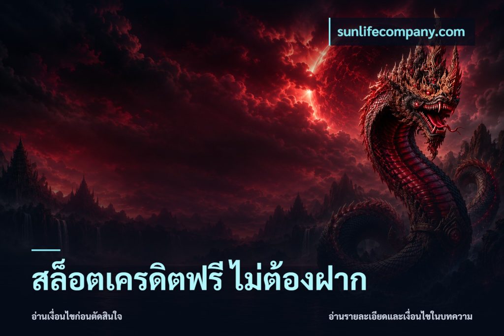 สล็อตเครดิตฟรี ไม่ต้องฝาก