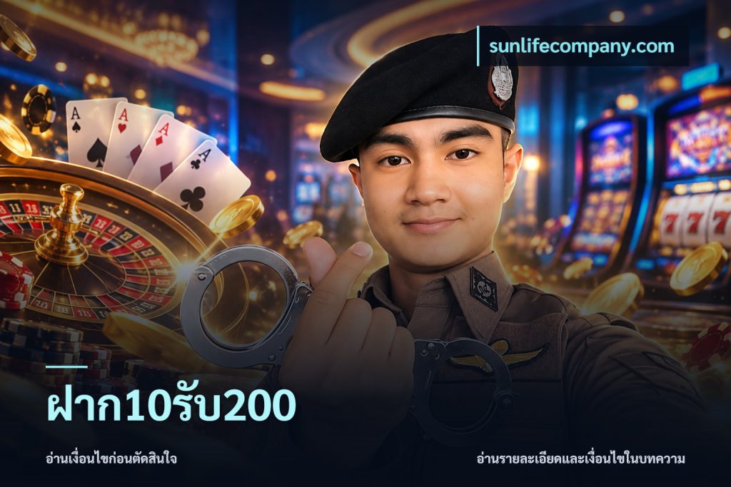 ฝาก10รับ200