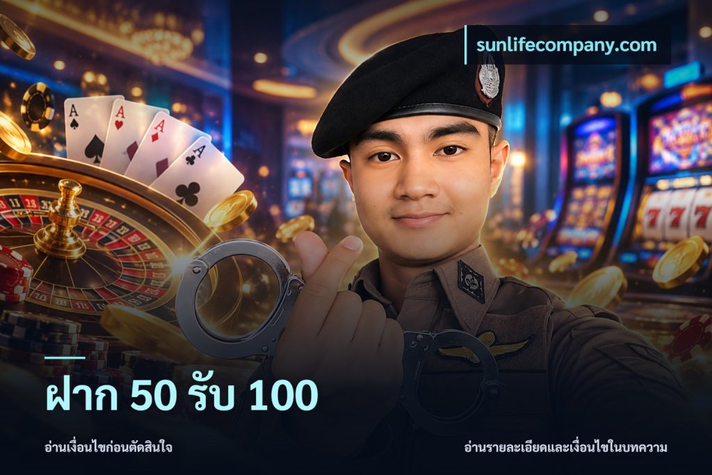 ฝาก 50 รับ 100
