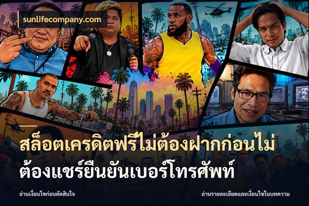 สล็อตเครดิตฟรีไม่ต้องฝากก่อนไม่ต้องแชร์ยืนยันเบอร์โทรศัพท์ เครดิตแต่ละรูปแบบมีมุมไหนให้ดู สไตล์ sunlifecompany.com