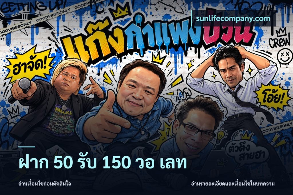ฝาก 50 รับ 150 วอ เลท