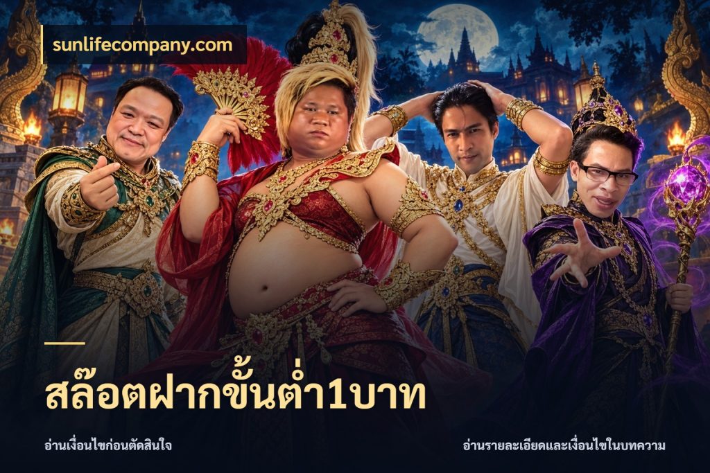 สล๊อตฝากขั้นต่ำ1บาท จำนวนเริ่มต้นกับสไตล์เกมที่ชอบ ในมุม sunlifecompany.com