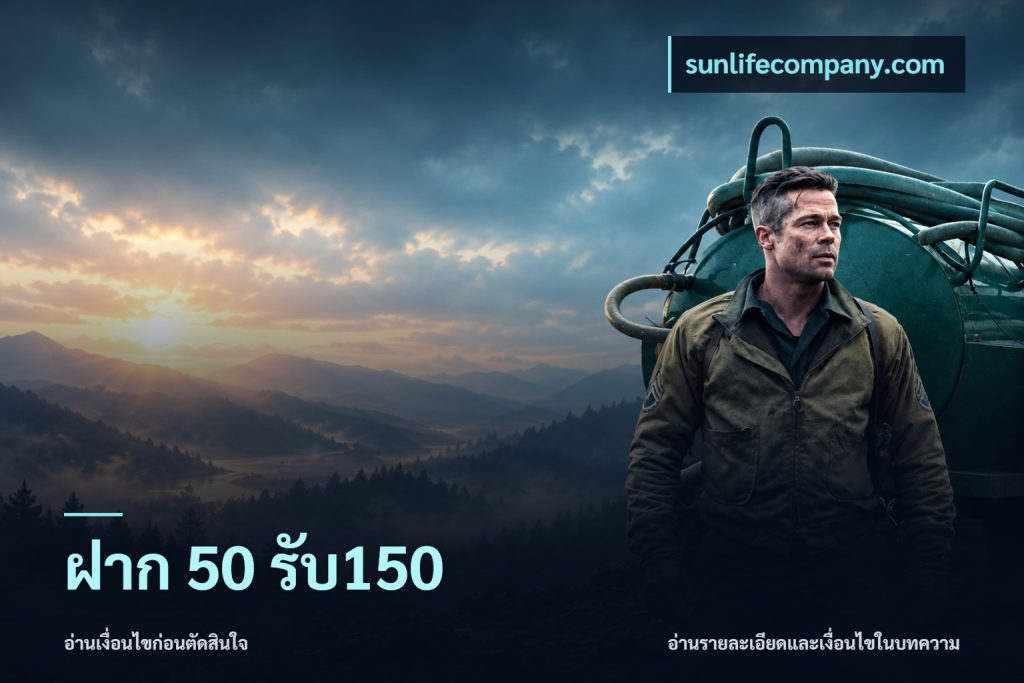 ฝาก 50 รับ150