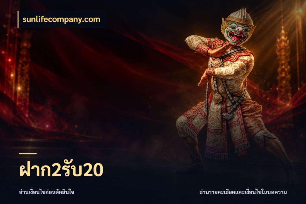 ฝาก2รับ20 โปรกับเกมที่ชอบเลือกให้ตรงสไตล์ ในมุม sunlifecompany.com