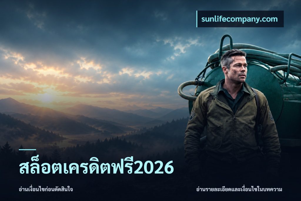 สล็อตเครดิตฟรี2026