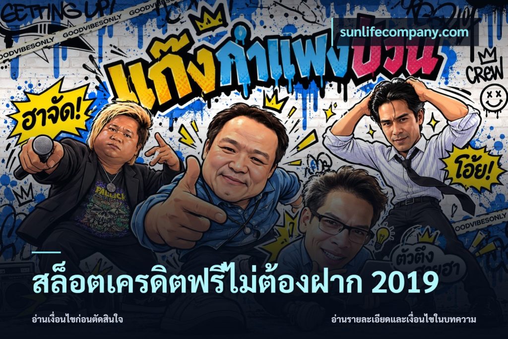 สล็อตเครดิตฟรีไม่ต้องฝาก 2019