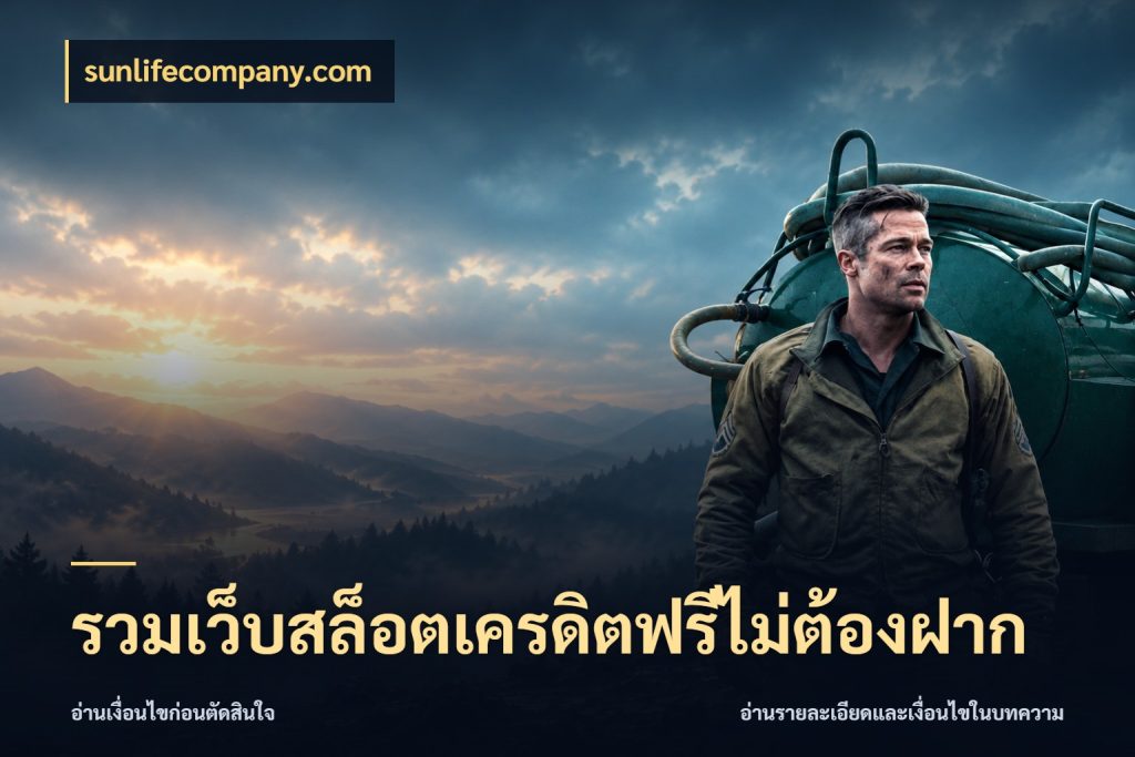 รวมเว็บสล็อตเครดิตฟรีไม่ต้องฝาก รู้จักยอดและขอบเขตของเครดิตฟรี กับ sunlifecompany.com