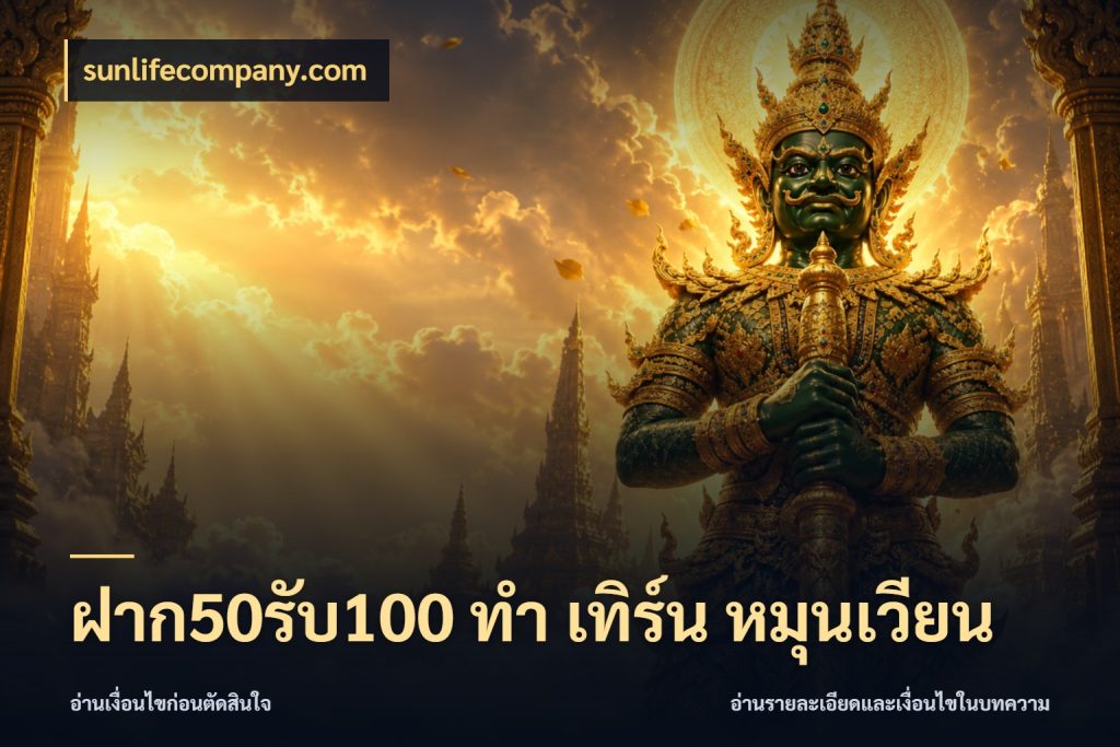 ฝาก50รับ100 ทํา เทิร์น หมุนเวียน เปิดมุมโปรให้เข้ากับเกมแนวโปรด สไตล์ sunlifecompany.com