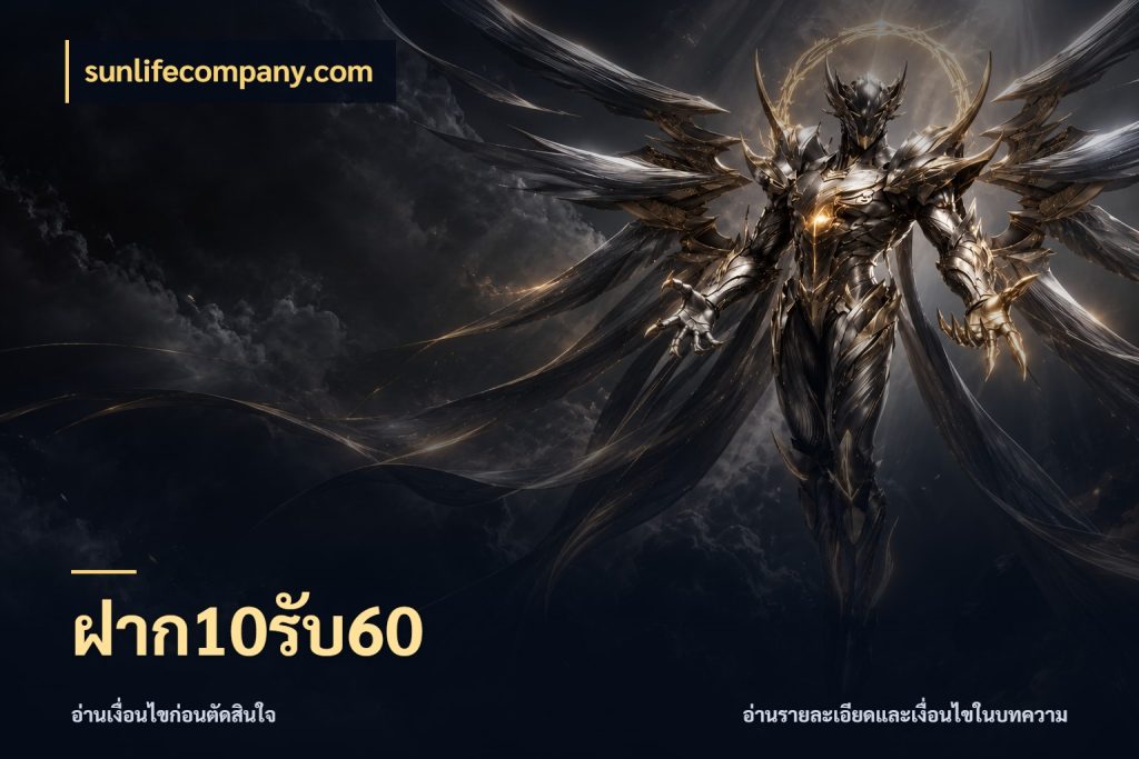 ฝาก10รับ60 sunlifecompany.com เปิดมุมโปรให้เข้ากับเกมแนวโปรด