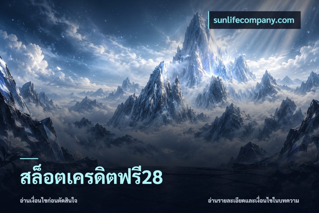 สล็อตเครดิตฟรี28
